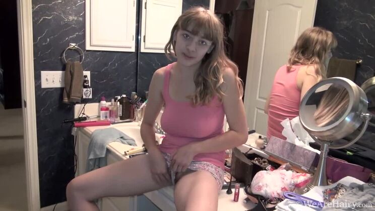 [WeAreHairy] - Blonde Beauty Dani Talks Before Her Big Tits Video - Regina