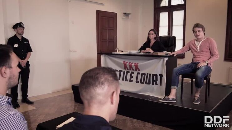 [HandsOnHardcore] - Andreina De Luxe, Kayla Green, and Cathy Heaven in Court of Lust