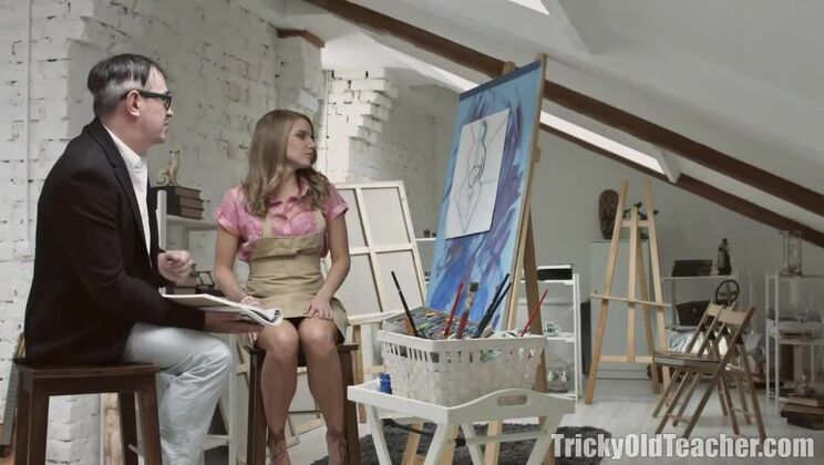 Russian Brunette Vlada Loves Hard Sex