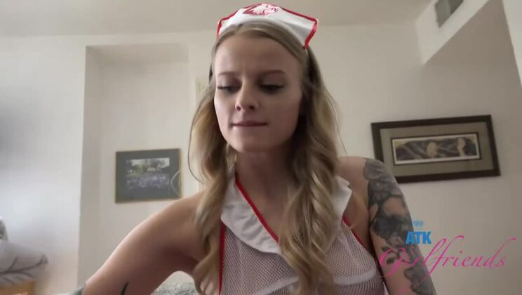 [ATKGirlfriends] - Big Ass Nurse Paris White Takes It All - Paris White