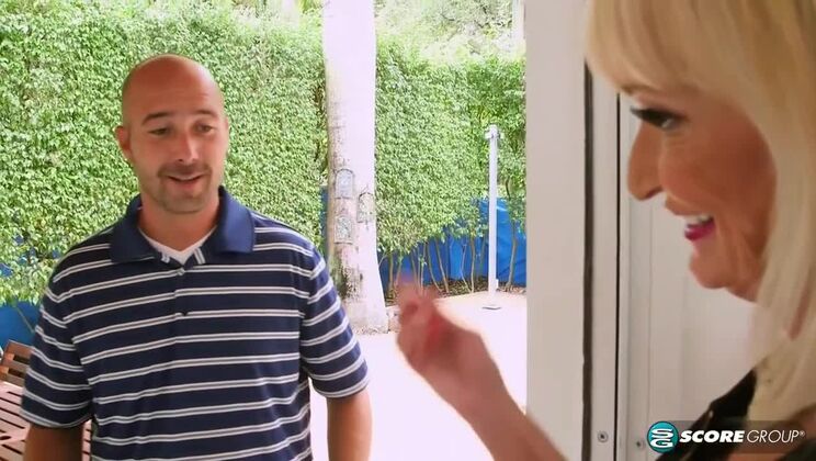 [60PlusMILFs] - Cuckold Hubby Watches as Leah LAmour, 64, Gets Fucked Silly - Leah LAmour