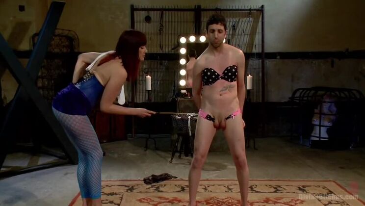 [DivineBitches] - Bella Rossi Sucks Cock and Gets Fucked with Extreme Humiliation - Bella Rossi