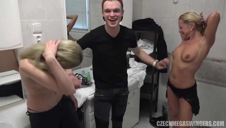 [CzechAV] - Czech Group Fucking Blonde Girls