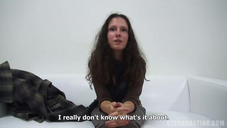 [CzechCasting] - Brunette Beauty Dominika - European Amateur Solo