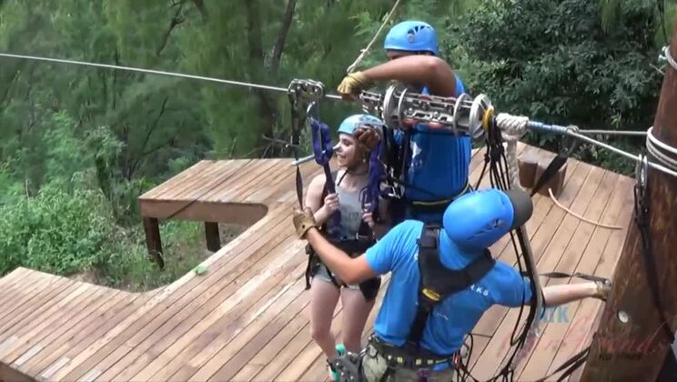 [ATKGirlfriends] - Anya Olsen - Gaping and Ziplining - Anya Olsen