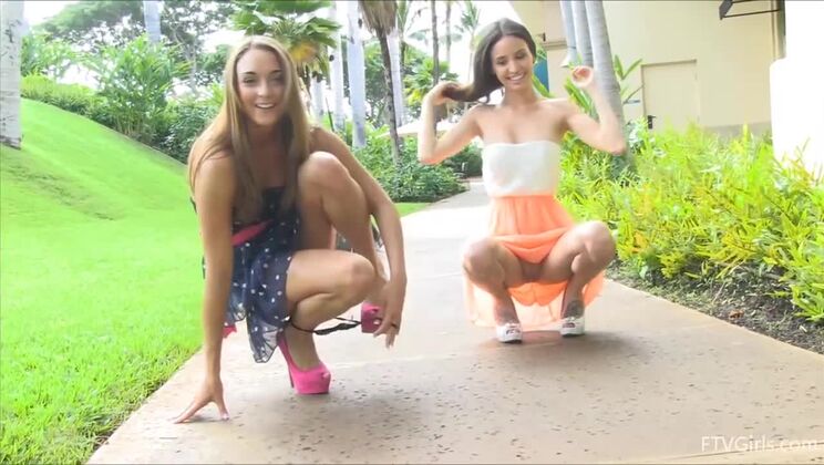 [FTVGirls] - Lesbian Love: Aubrey and Mary Uncovered