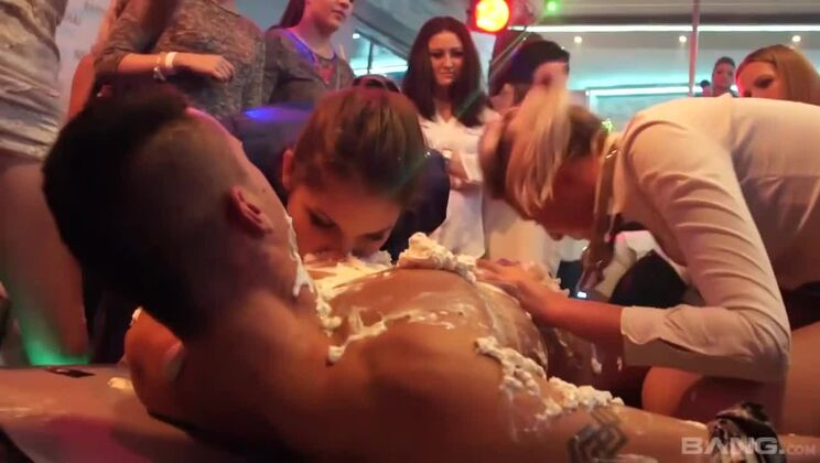 Party Fun with Tattooed and Pierced Girls Having Sex