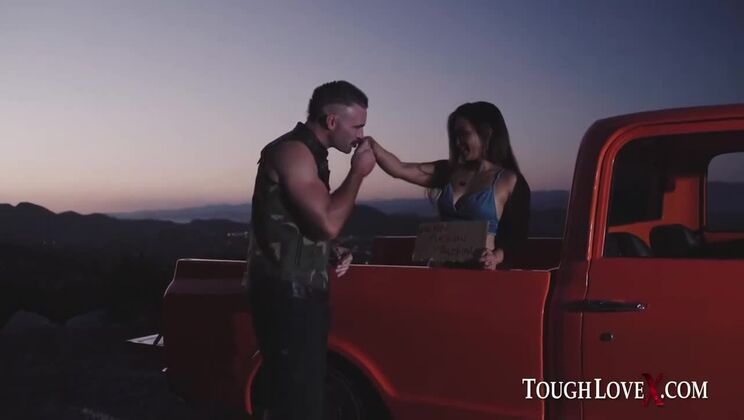 [ToughLoveX] - Lana Violet - Brunette fucks and sucks - Lana Violet