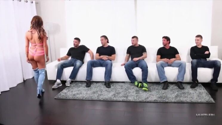 Tasha Reign's Brutal Anal Gangbang Session