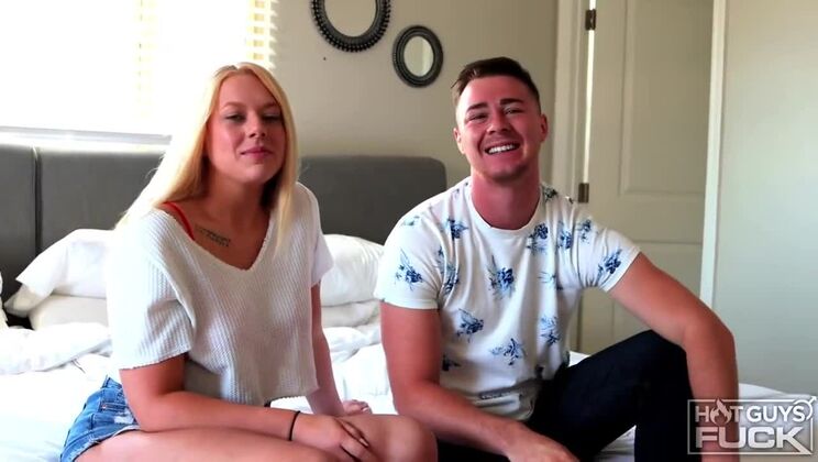 [HotGuysFuck] - Deepthroat Reloaded: Marie Jacob's Big Tits Adventure