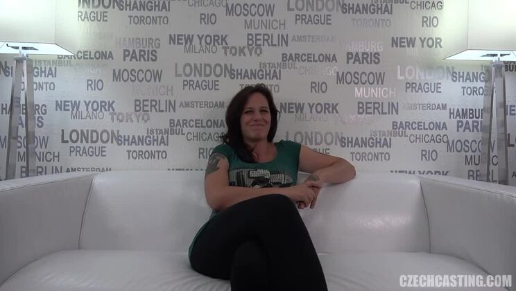 [CzechCasting] - Czech Casting Star Stepanka Gets Inked