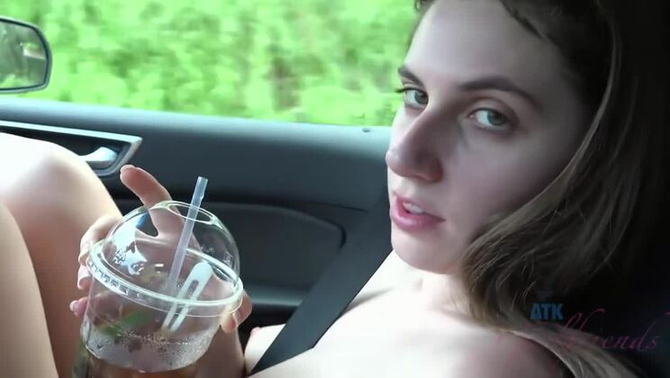 [ATKGirlfriends] - Niki Snow Public Flashing Fun - Niki Snow