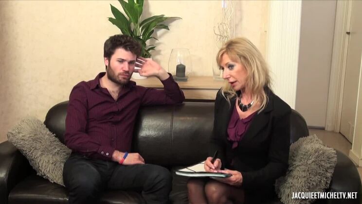 Marina In Stockings Teases Doryann