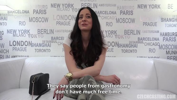 [CzechCasting] - Brunette Babe Lucie Casting - Julie