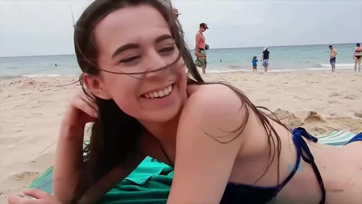 [ATKGirlfriends] - Ariel Grace Enjoys Beach Fun - Ariel Grace