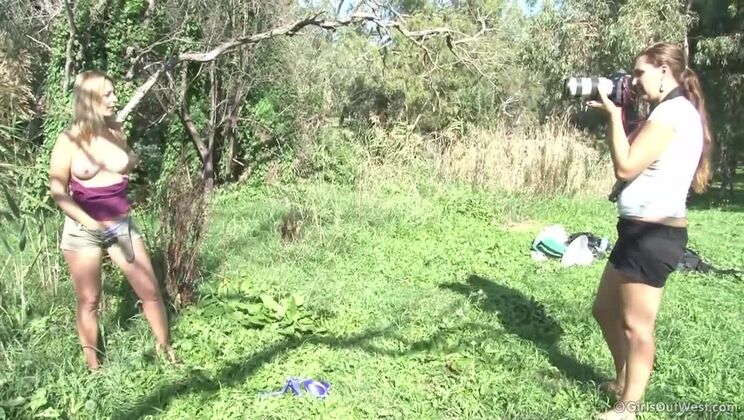 Arabella Bares All in Nature BTS