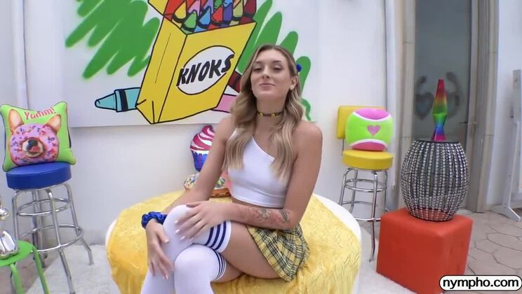 [Nympho] - Hairy Blonde Charlotte Sins Gets Fucked - Charlotte Sins