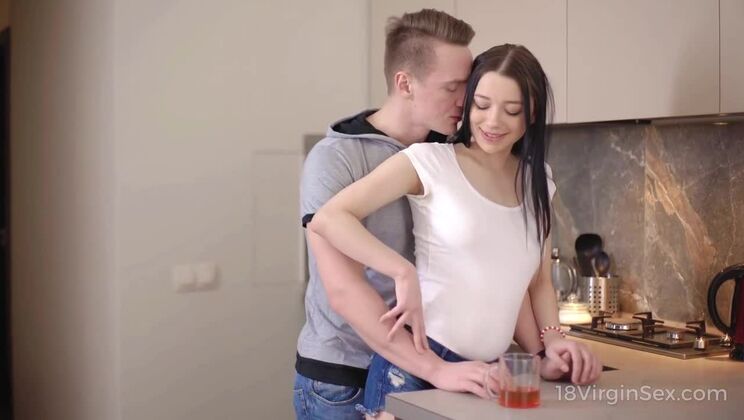 18 Year Old Emily Bender Tries Deepthroat