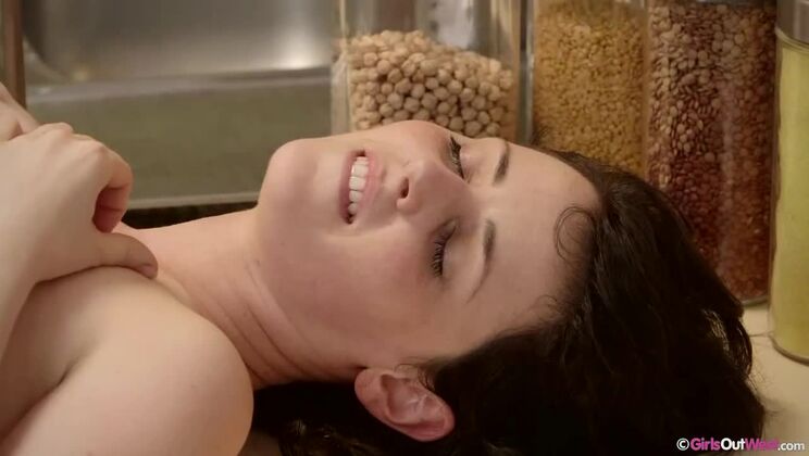 [GirlsOutWest] - Hairy Brunette Lesbians - Dion and Tamzin