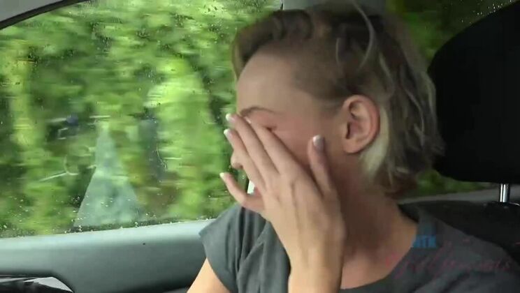 [ATKGirlfriends] - Car Fetish Fun with Amateur Emma Hix - Emma Hix