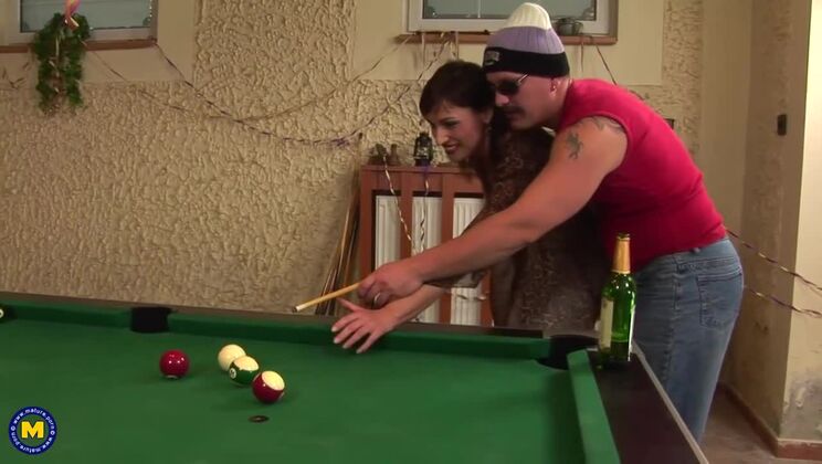 Mature Slut Craves Safina's Dripping Creampie