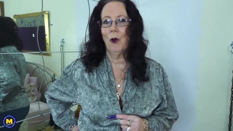 [Mature.nl] - Zadi's British Solo Sensation - Big Tits and Sex Toys