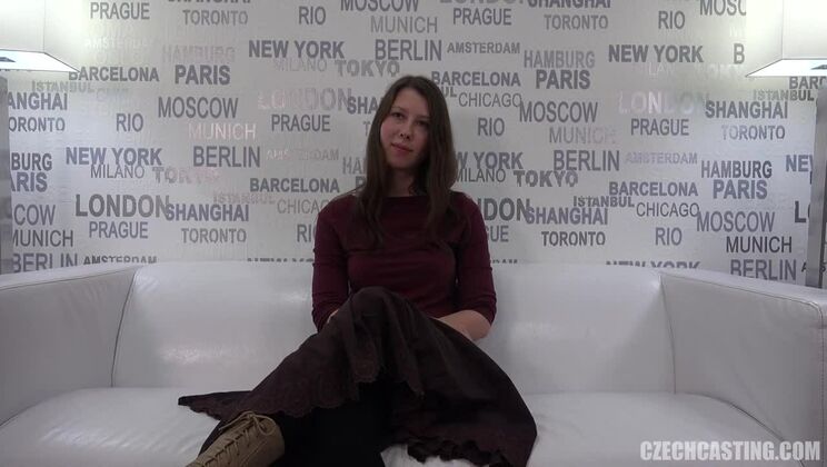 [CzechCasting] - Czech Brunette Model Pavlina - Sophia Traxler