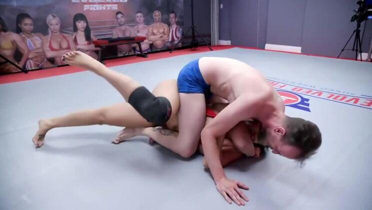 [EvolvedFights] - Sheena Ryder Big Tits And Big Ass Get Destroyed By Chad Diamond - Sheena Ryder - Chad Diamond