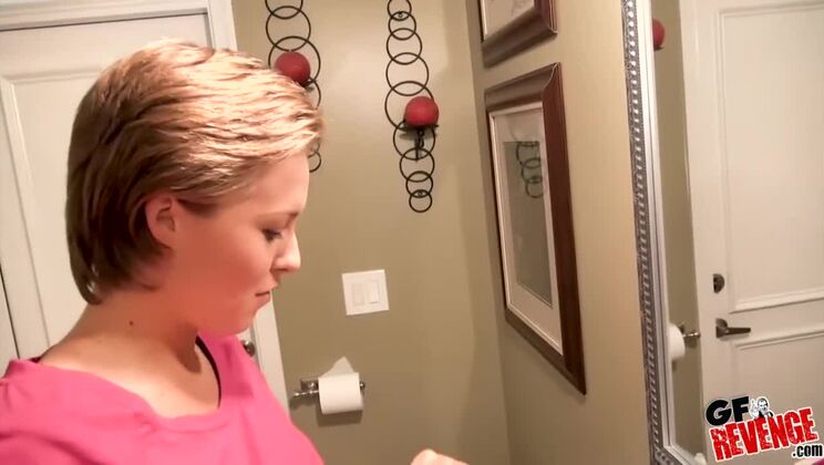 Bailey Bae and Halle Von Share a Man in Shower