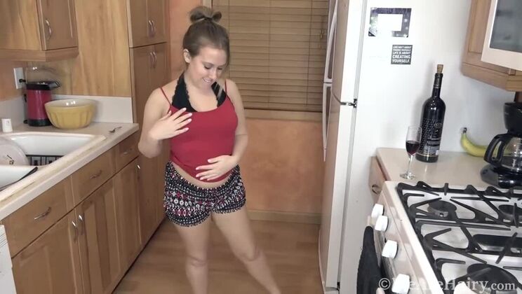 Sexy Brooke Bliss Striptease After Wine