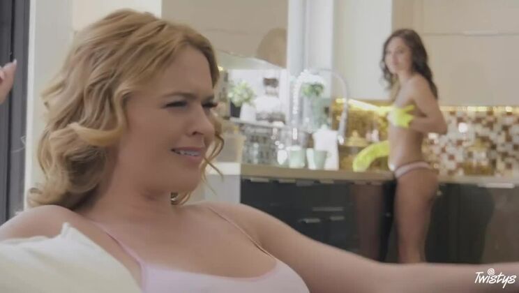 [MomKnowsBest] - Krissy Lynn and Zoe Bloom's Dirty Games with the Maid