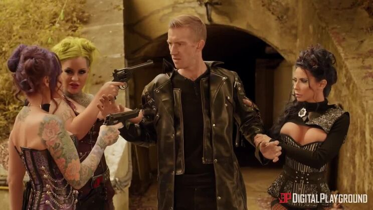 [Flixxx] - Fetish Queen Tina Kay's Outdoor Anal Group Sex Extravaganza