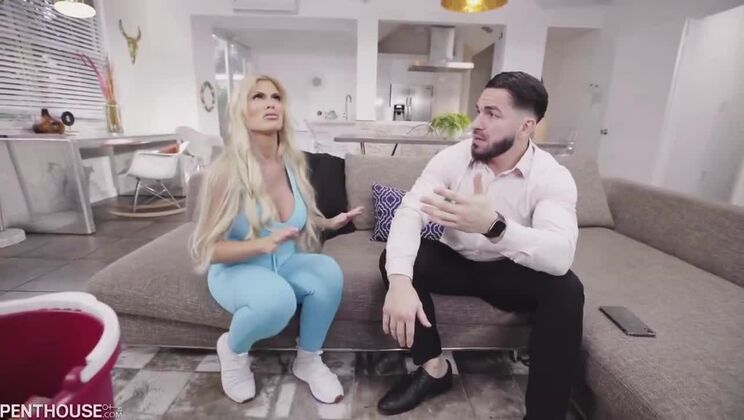 [PentHouse] - Casca Akashova - Big Tits Blonde Maid - Casca Akashova