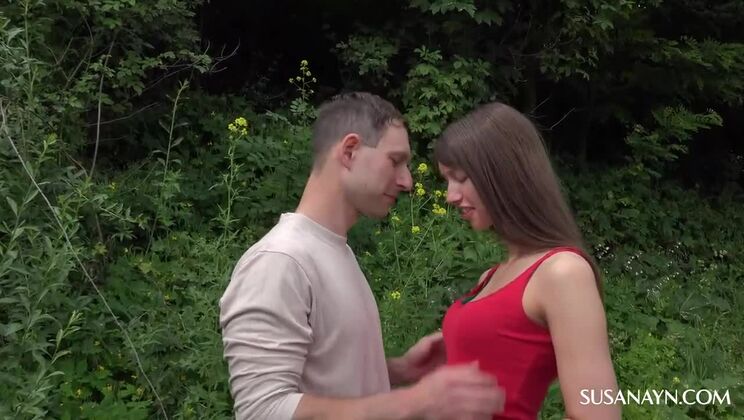 Susan Ayn And Michal D POV Outdoor Sex