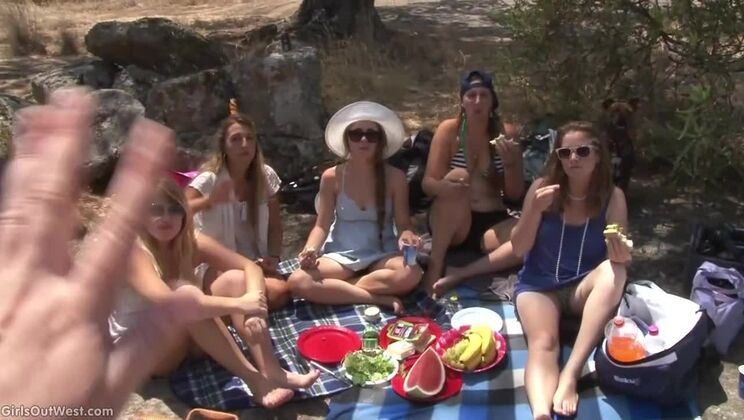 The Waterfall Chicks: A Naughty Behind the Scenes Look