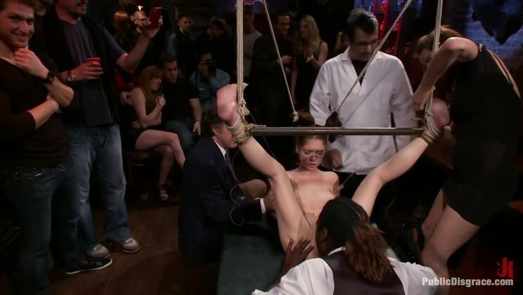 Jessi Palmer is Suspended and Fucked in BDSM