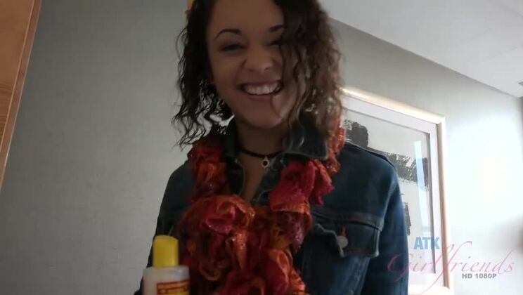 [ATKGirlfriends] - Cum Filled Mouth of Shaved Holly Hendrix After Anal - Holly Hendrix