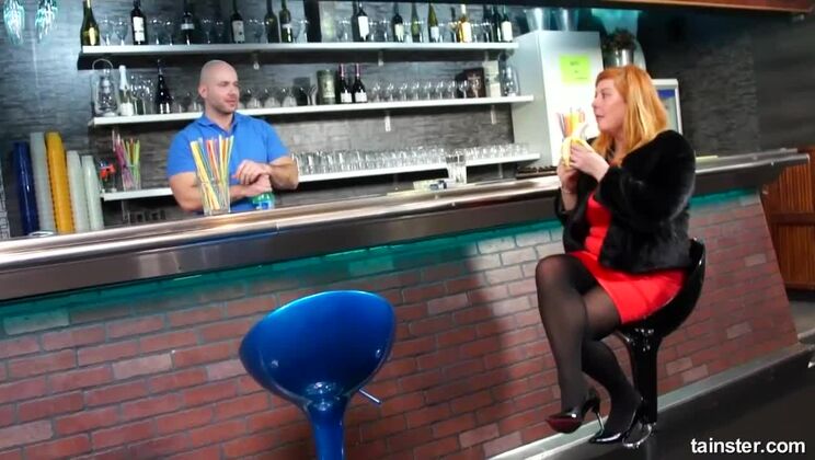 [Tainster] - Blonde Milf's Fetish Adventure: Piss And Cum