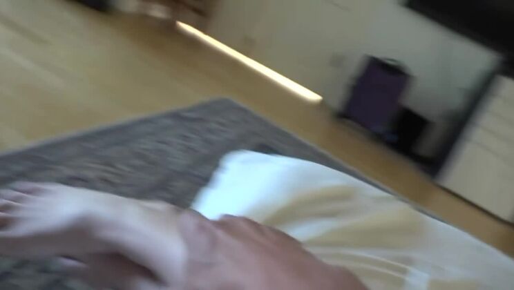 Fingering with Blonde Sky