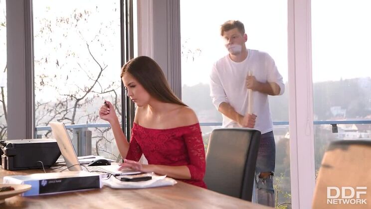 Cindy Shine's High Heel Blowjob