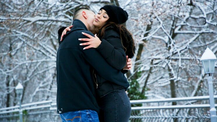 Brunette Beauty's First Year of Pleasure