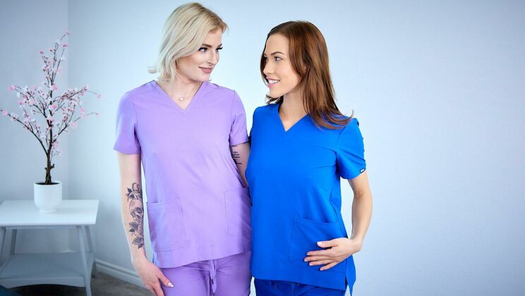 [AllGirlMassage] - Rimming and Face Sitting: A Lesbian Delight - Diana Grace - Hyley Winters