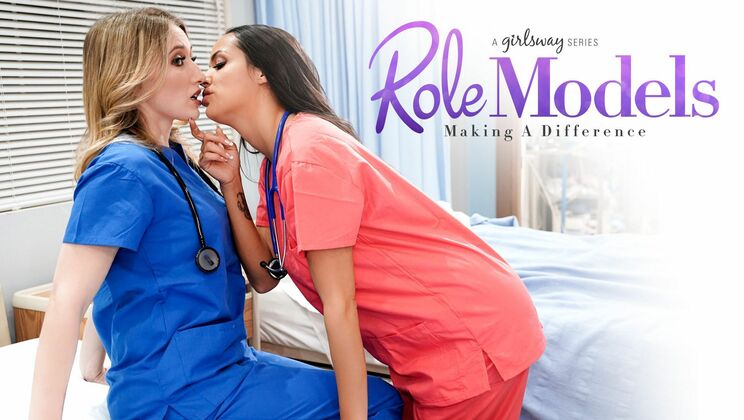 [Girlsway] - Brunette Bombshells: Role Models Uncovered - Sofi Ryan - Riley Reyes