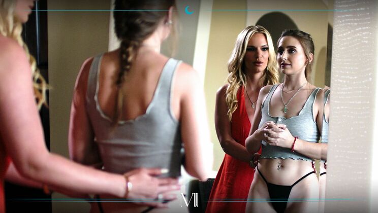 [ModernDaySins] - Hot Lesbians: Rachael and Laney Dance and Kiss