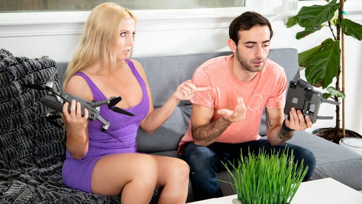 Scoring with Busty Blonde Christie Stevens