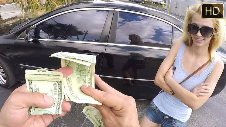 [TeensLoveMoney] - Public Pick Up Sex for Cash - Bruno Dickemz - Lilli Dixon