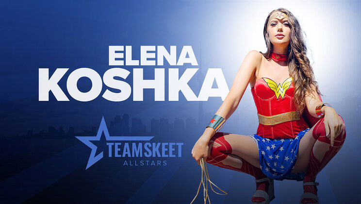 [TeamSkeetAllStars] - A Night of X-Rated Fun with Wonder Woman - Nathan Bronson - Elena Koshka