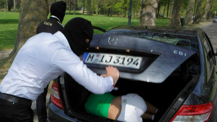 Debbie's Hostage Nightmare: A Cumshot and Anal Orgy