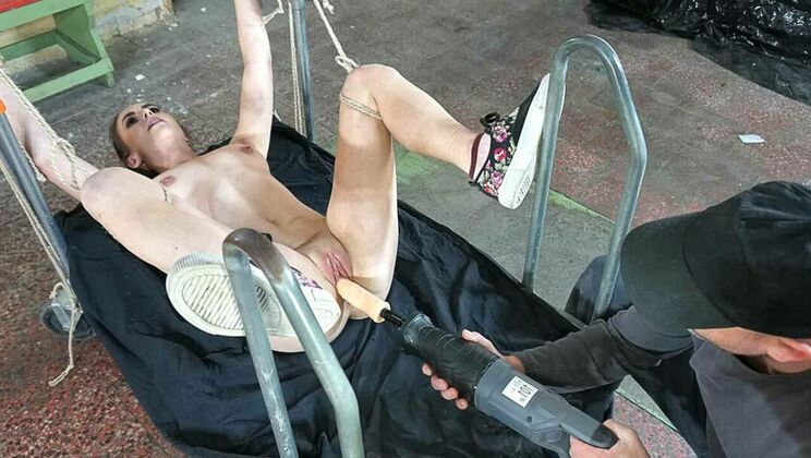 [Submissed] - Brunette Lenna Ross and Her Sex Toys - Lenna Ross