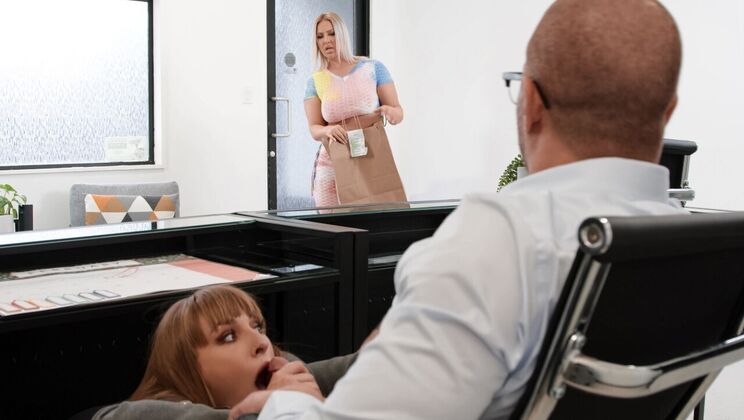 [Brazzers] - Blondes And Brunettes Fuck The Boss's Assistant